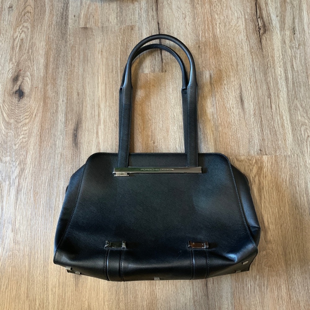 Porsche Design TwinBag leather travel bag - purse - 10in x 15in